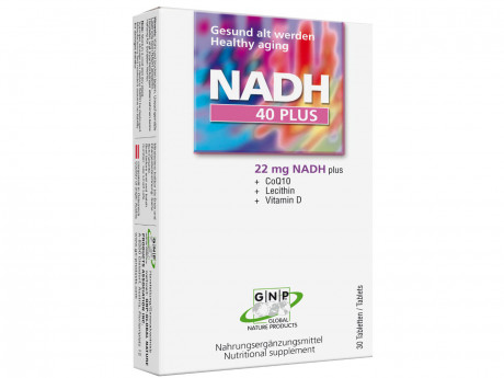 NADH 40plus 22mg NADH + Q10 + Lecithin