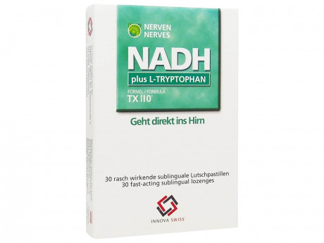 NADH TX|10 mit 20 mg NADH + Ginseng + L-Tryptophan