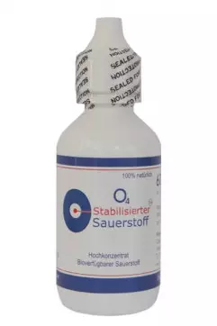 stabilisierter Sauerstoff - Sauerstoffwasser