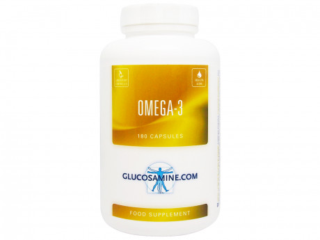 Omega-3 Fischöl - 180 Kapseln á 1.000 mg - Markenqualität