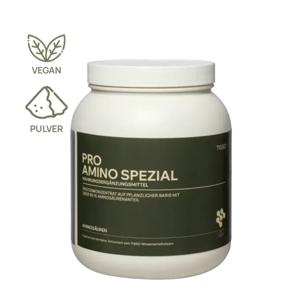 Pro Amino Spezial von Tisso - veganes Proteinpulver