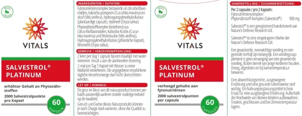 Preview: Die Inhaltstoffe von Salvestrol 2000