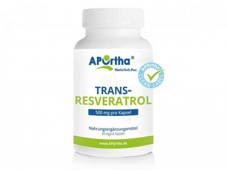 Trans - Resveratrol 500 mg - 60 vegane Kapseln