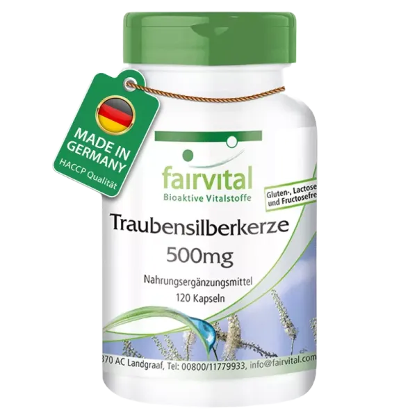 Traubensilberkerze Extrakt 500mg