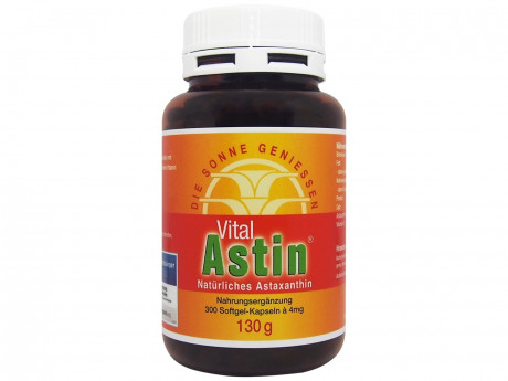 VitalAstin Astaxanthin 4 mg - 300 Kapseln