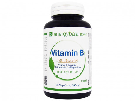 Vitamin B Komplex plus BioPerine - natürlich