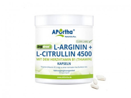 L-Arginin + L-Citrullin Kapseln