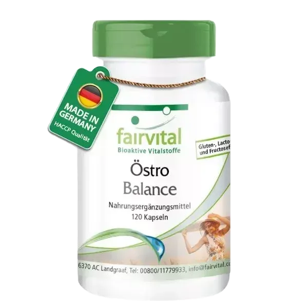 Östro Balance - 120 Kapseln | enthält die Soja-Isoflavone Genistin, Daidzin und Glycitin