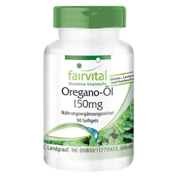 Oregano-Öl 10:1 Extrakt - 90 Softgels