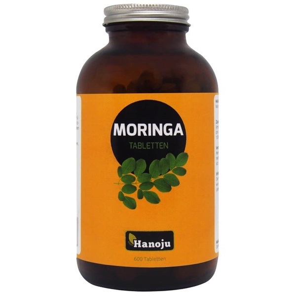 Moringa BIO Ganzblattpulver - 250 Tabletten im Braunglas