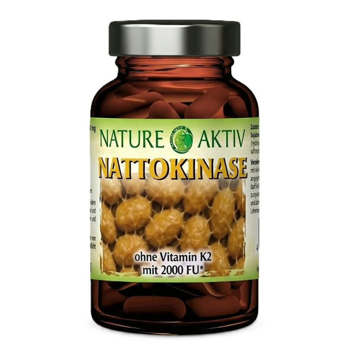 Nattokinase 100 g - 90 Kapseln im Glas