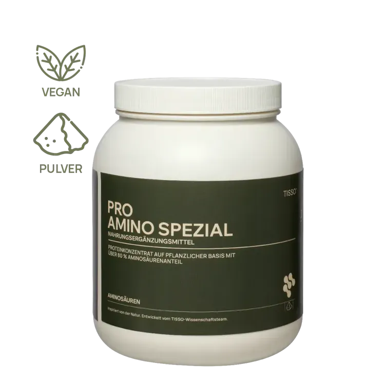 Pro Amino Spezial von Tisso - veganes Proteinpulver
