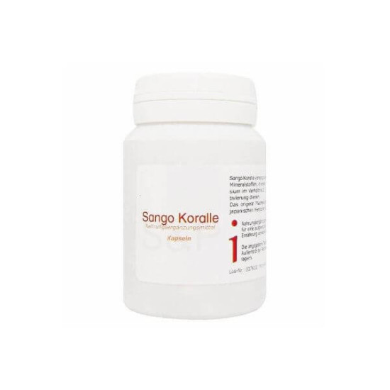 Sango Korallenpulver in Kapseln