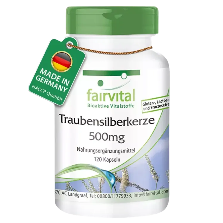 Traubensilberkerze Extrakt 500mg