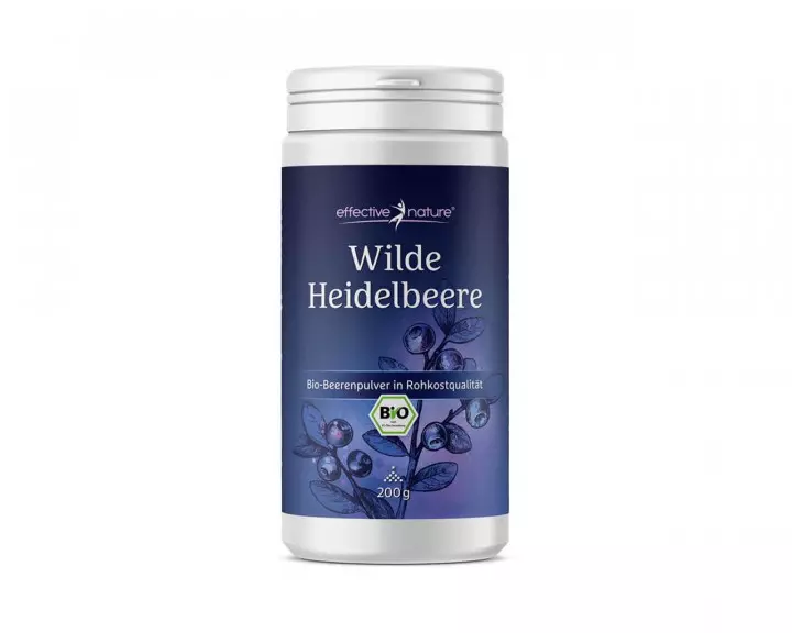 Wilde Heidelbeerenpulver 200 g