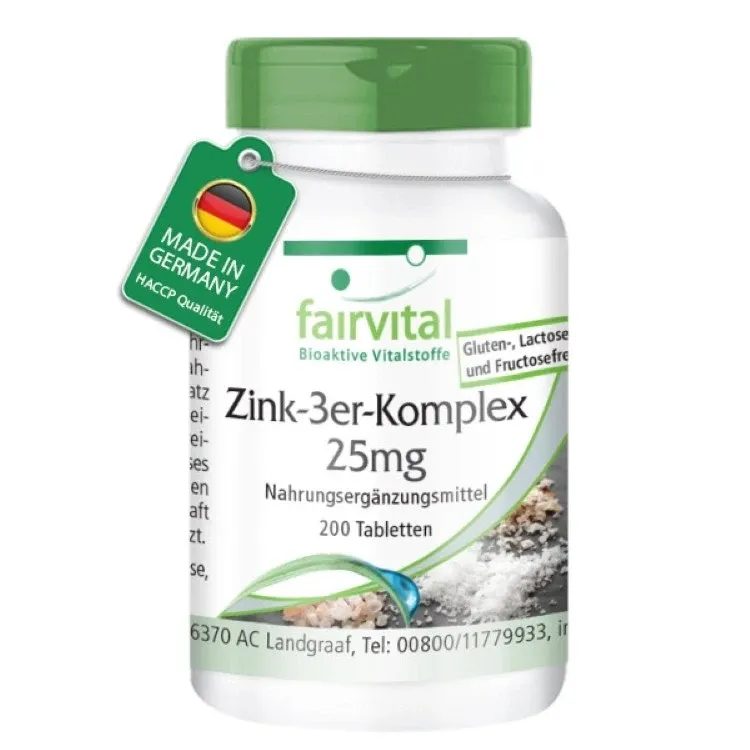 Zink Komplex 25 mg