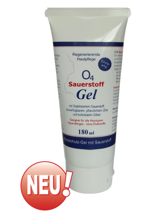 Sauerstoffgel mit Zink und Silber - Tube á 180 ml