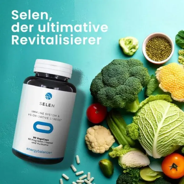Hochgradig bioverfügbares Selen angereichert mit Kurkuma