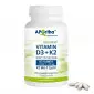 Vitamin D3 10.000 IE + Vitamin K2 MK7 200 µg - 120 Kapseln