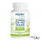 Veganes Vitamin D3 5.000 IE + Vitamin K2 200 µg - 120 Kapseln